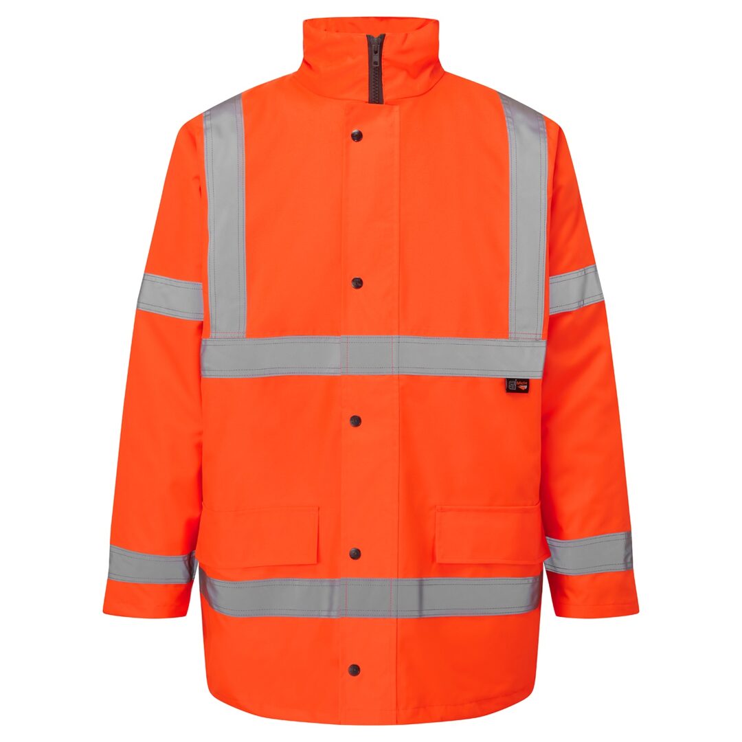 HI VIS MOTORWAY JACKET, Vivid Promotion Workwear