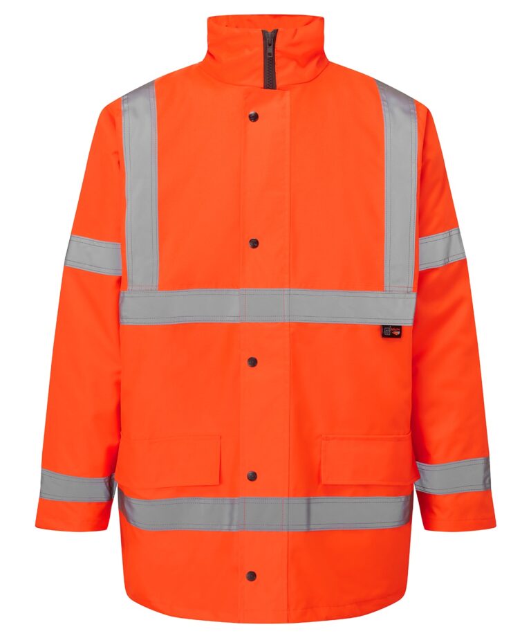 Alternative view of HI VIS MOTORWAY JACKET