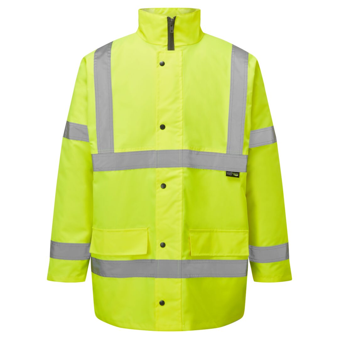 HI VIS MOTORWAY JACKET, Vivid Promotion Workwear