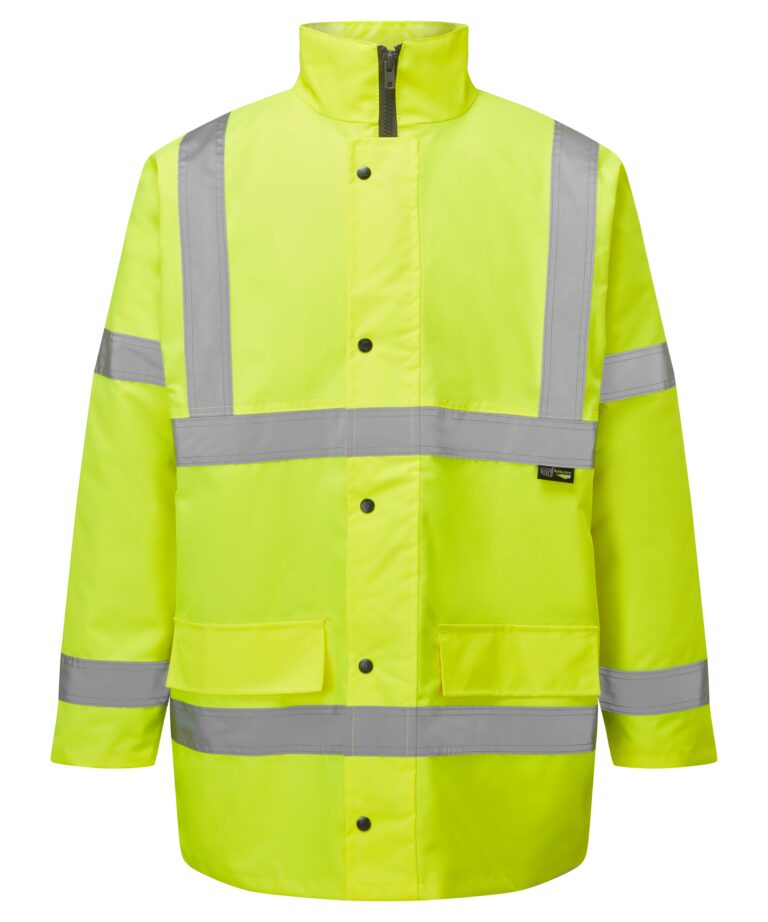 HI VIS MOTORWAY JACKET, Vivid Promotion Workwear