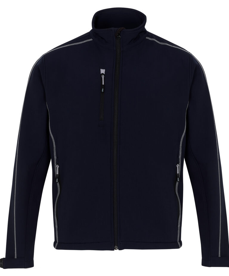 Workwear Orn Crane Fur-Lined Softshell - Black - XS