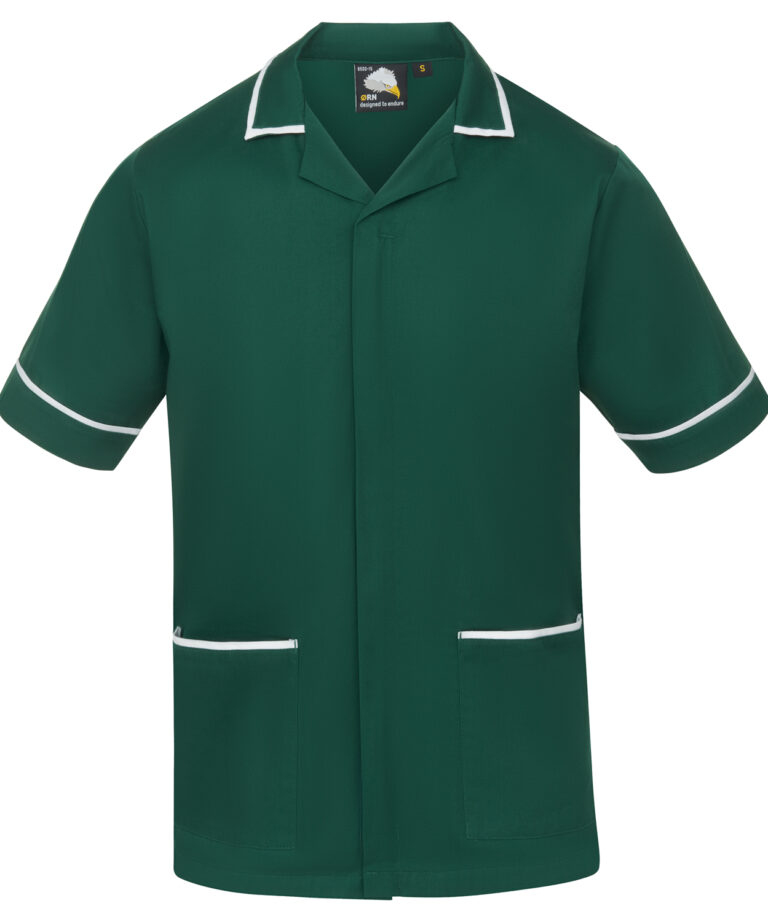 Workwear Orn Darwin Male Tunic - Bottle - White - XL