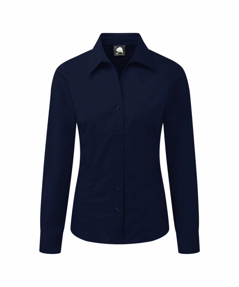 Orn Edinburgh Premium L/S Blouse, Vivid Promotion Workwear