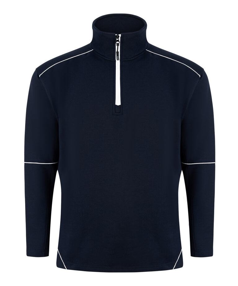 Orn Fireback Quarter Zip Sweatshirt, Vivid Promotion Workwear