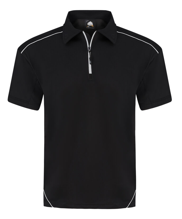 Workwear Orn Fireback Wicking Poloshirt - Black - Black - XS