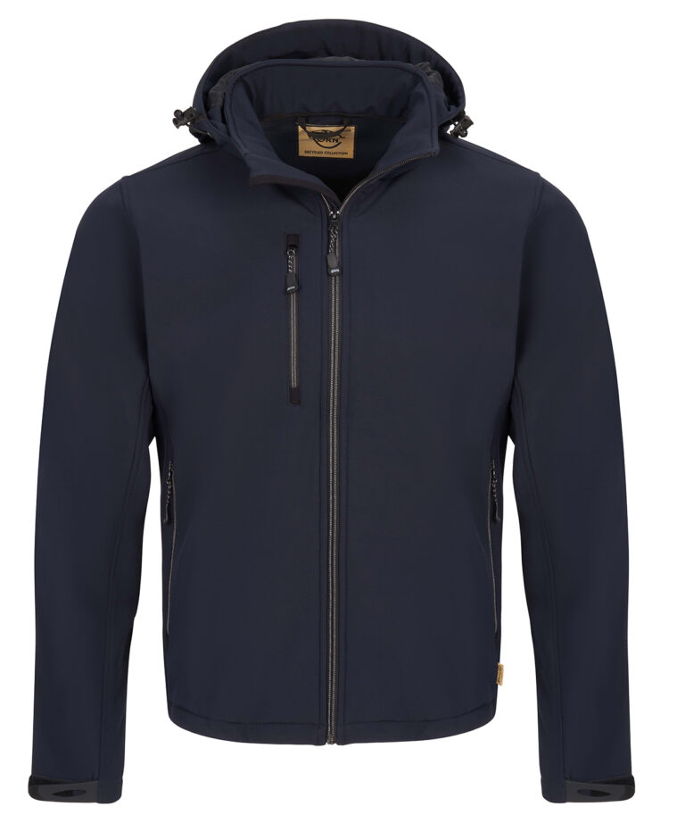 Workwear Orn Gannet EarthPro GRS Softshell - Navy - XS
