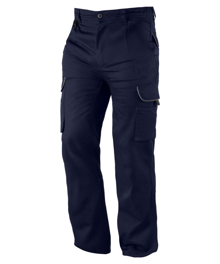 Workwear Orn Heron EarthPro Stretch Ripstop Combat Trouser - Navy - T - 52
