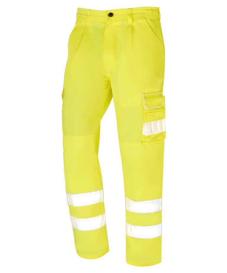 Workwear Orn Hi-Vis Condor Cargo Trouser - Yellow - T - 52