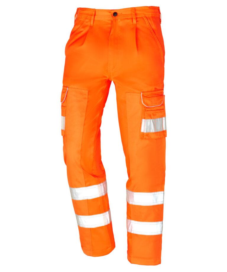 Workwear Orn Hi-Vis Vulture Ballistic Trouser - Orange - T - 52