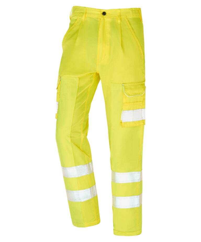 Workwear Orn Hi-Vis Vulture Ballistic Trouser - Yellow - T - 52
