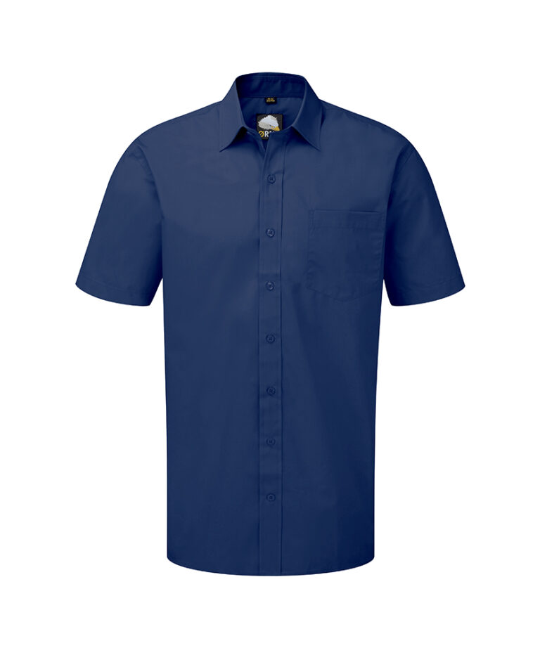 Workwear Orn Manchester Premium S/S Shirt - Royal - 21