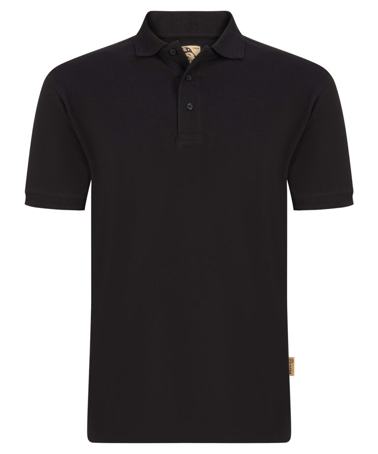 Workwear Orn Osprey EarthPro GRS Poloshirt - Black - XS