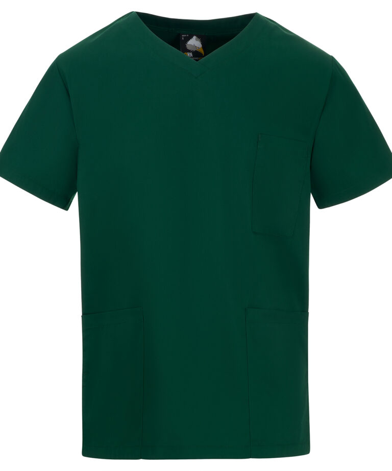 Workwear Orn Scrub Top - Bottle - XS