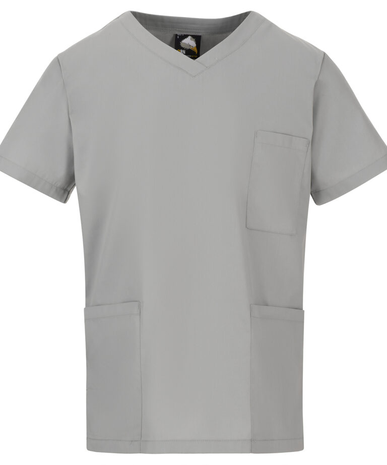 Workwear Orn Scrub Top - Grey - XS