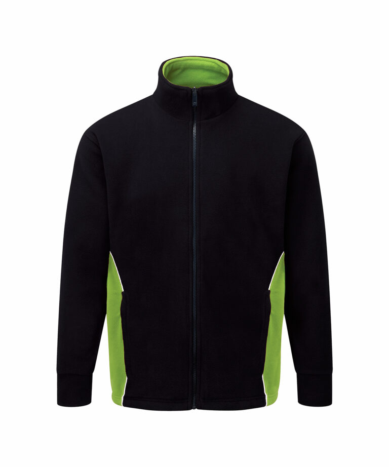Workwear Orn Silverswift Fleece - Black - Lime - 3XL