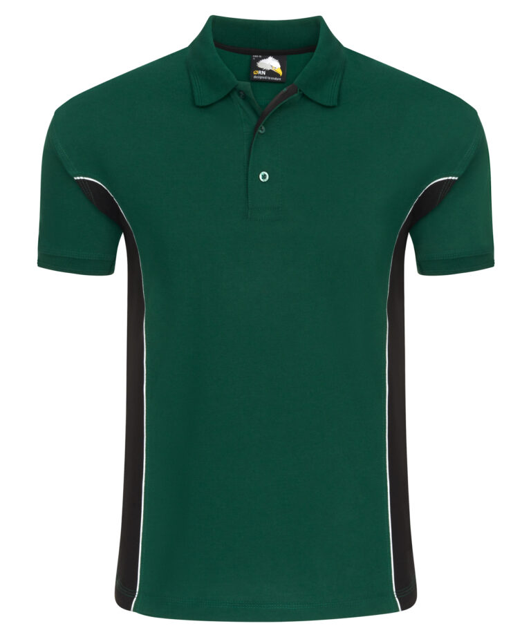 Workwear Orn Silverswift Poloshirt - Bottle - Black - XS