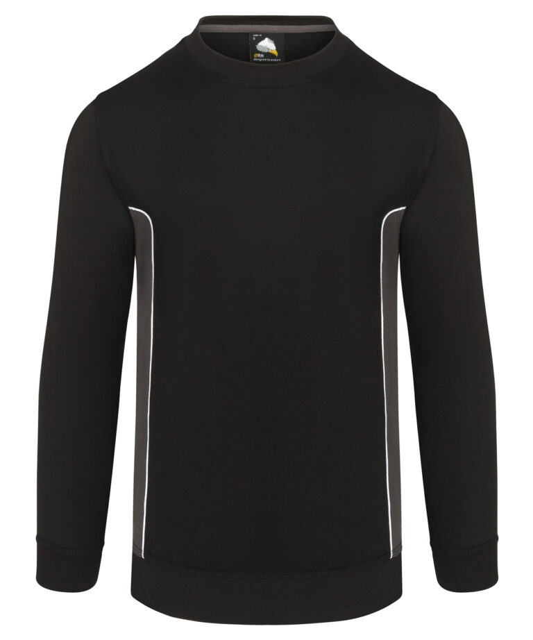 Workwear Orn Silverswift Sweatshirt - Black - Graphite - XS