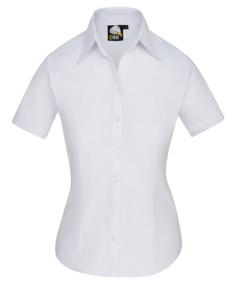 Orn The Classic Ladies Oxford S/S Blouse, Vivid Promotion Workwear