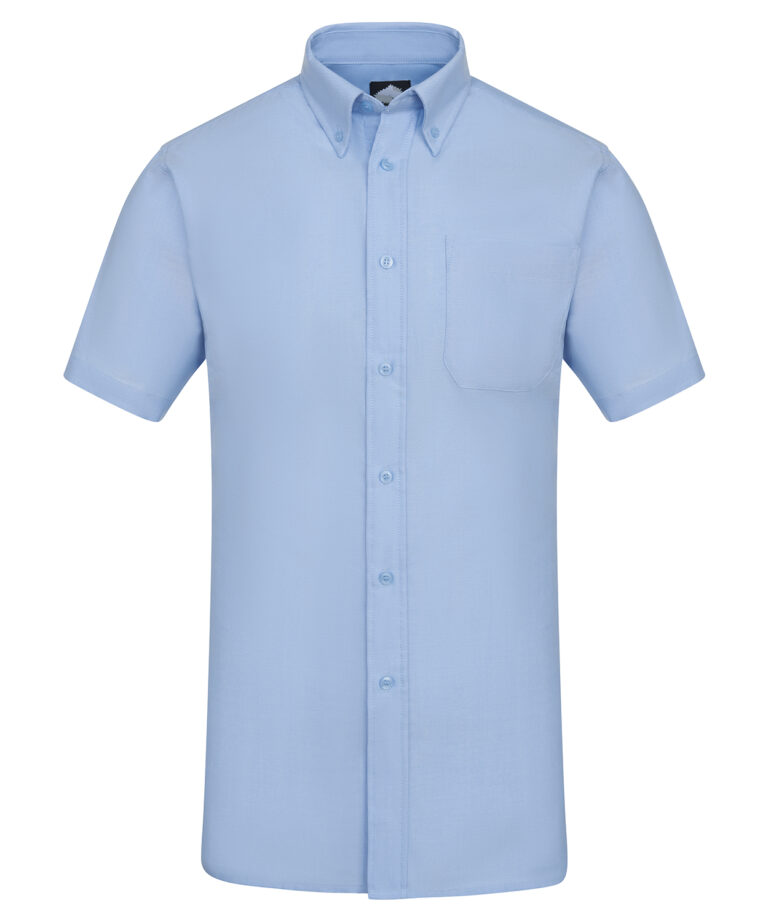 Workwear Orn The Classic Oxford S/S Shirt - Sky - 22