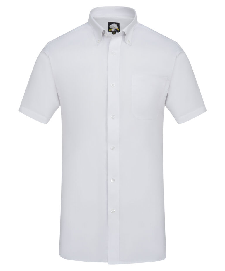 Workwear Orn The Classic Oxford S/S Shirt - White - 23