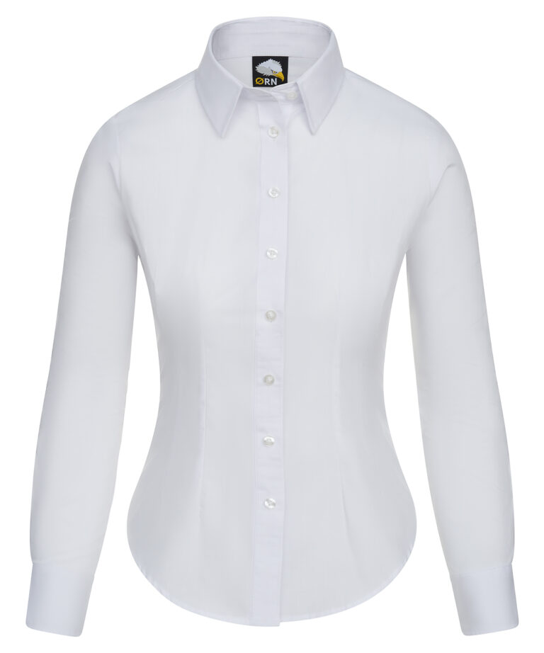 Orn The Essential L/S Blouse, Vivid Promotion Workwear