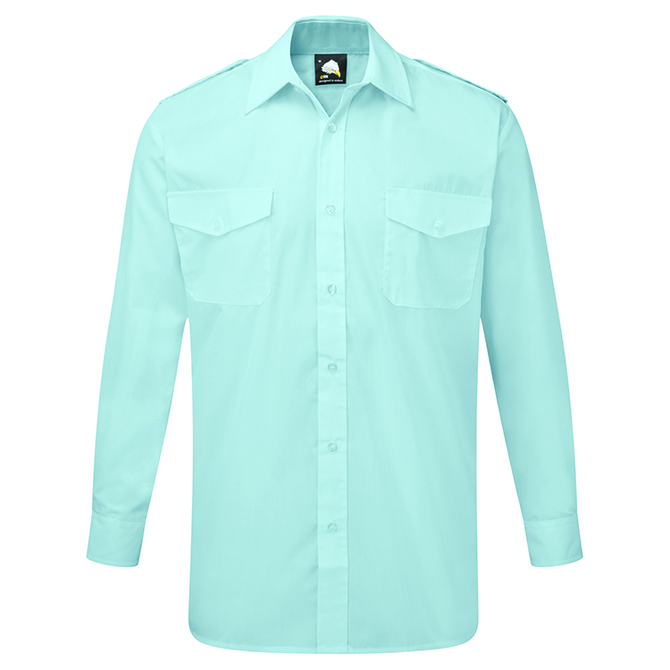 Workwear Orn The Essential L/S Pilot Shirt - Sky - 19