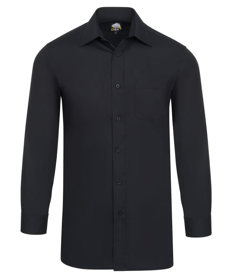 Workwear Orn The Essential L/S Shirt - Black - 23