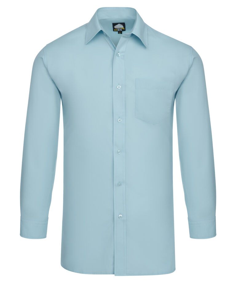 Workwear Orn The Essential L/S Shirt - Sky - 23