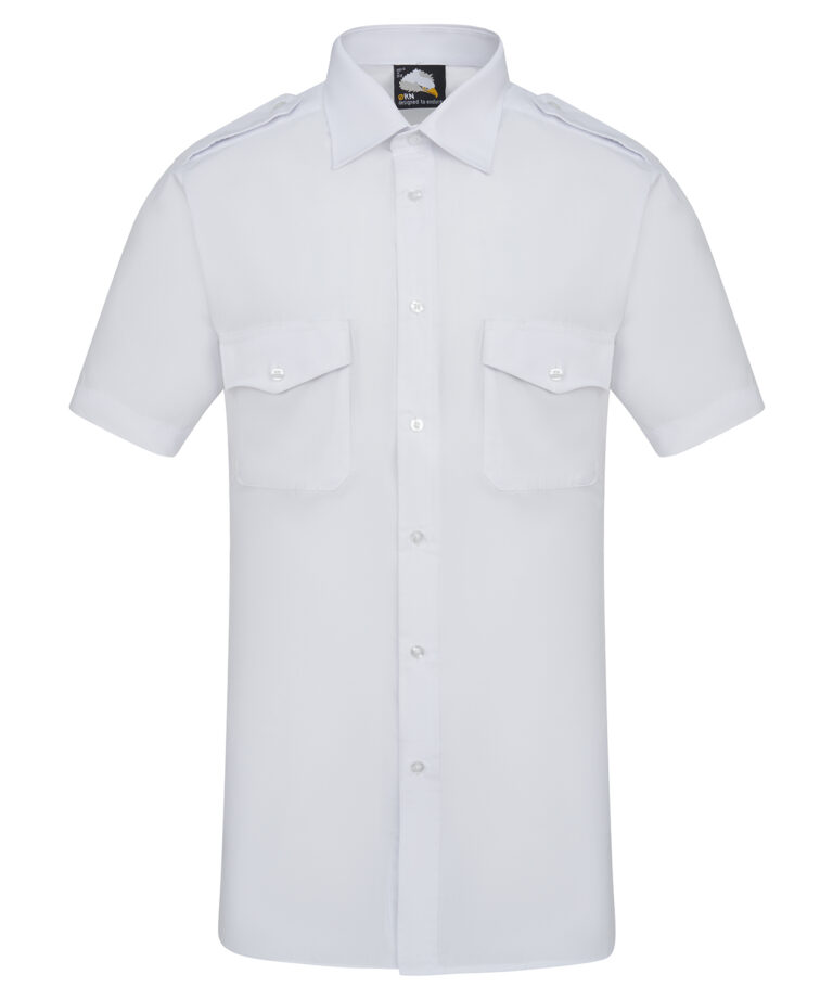 Workwear Orn The Essential S/S Pilot Shirt - White - 23