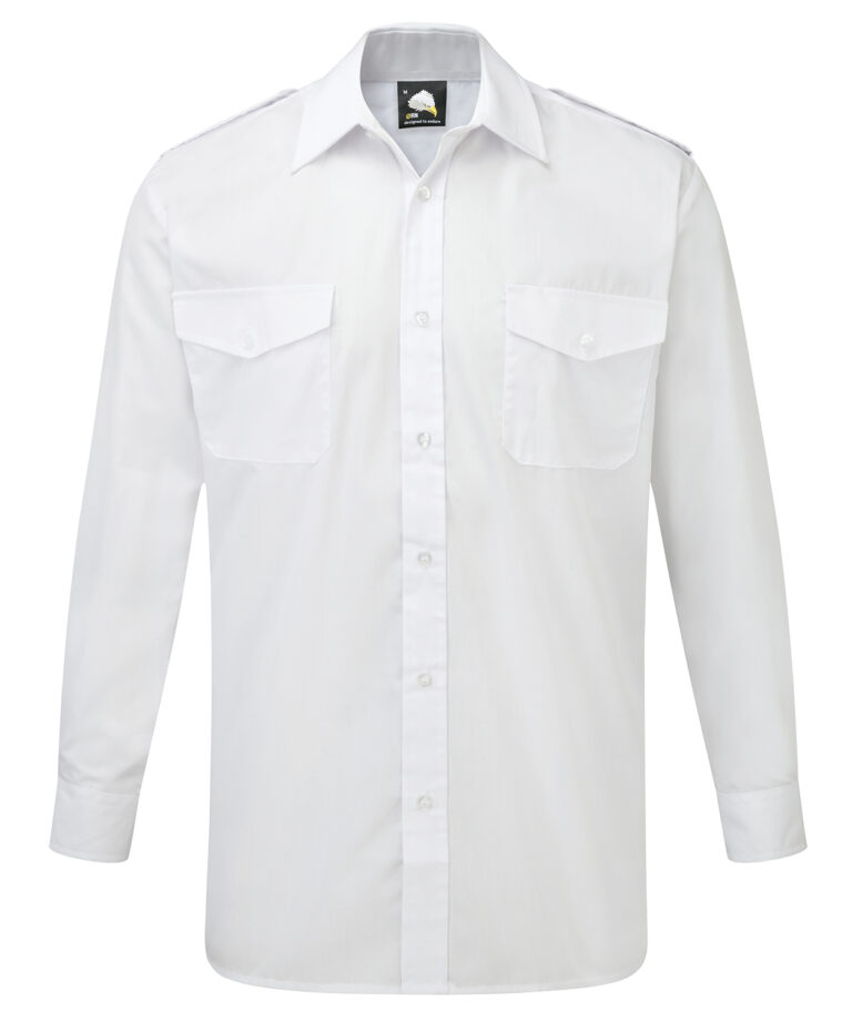 Workwear Orn The Premium Pilot L/S Shirt - White - 20