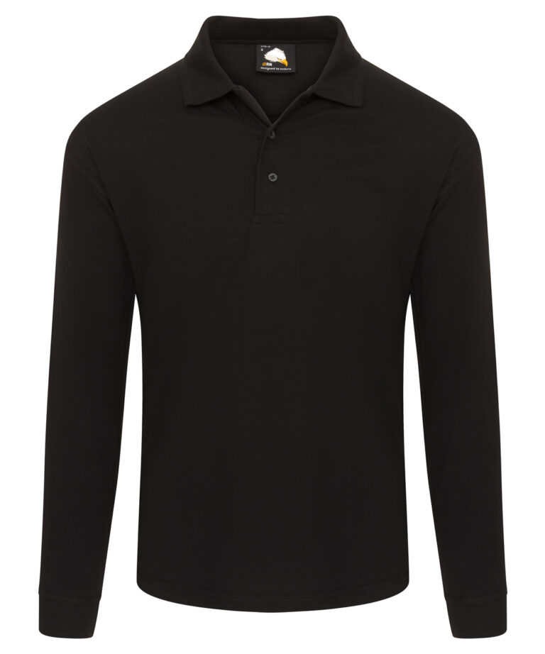 Orn Weaver Long Sleeved Poloshirt, Vivid Promotion Workwear