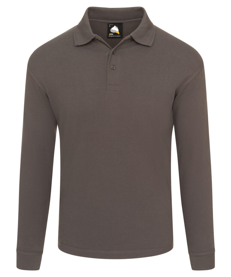 Orn Weaver Long Sleeved Poloshirt, Vivid Promotion Workwear