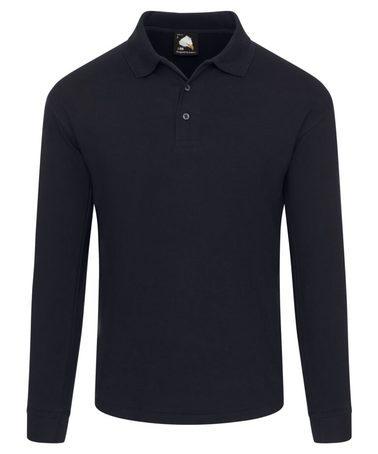 Orn Weaver Long Sleeved Poloshirt, Vivid Promotion Workwear