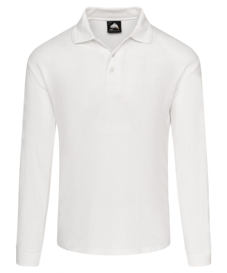 Orn Weaver Long Sleeved Poloshirt, Vivid Promotion Workwear
