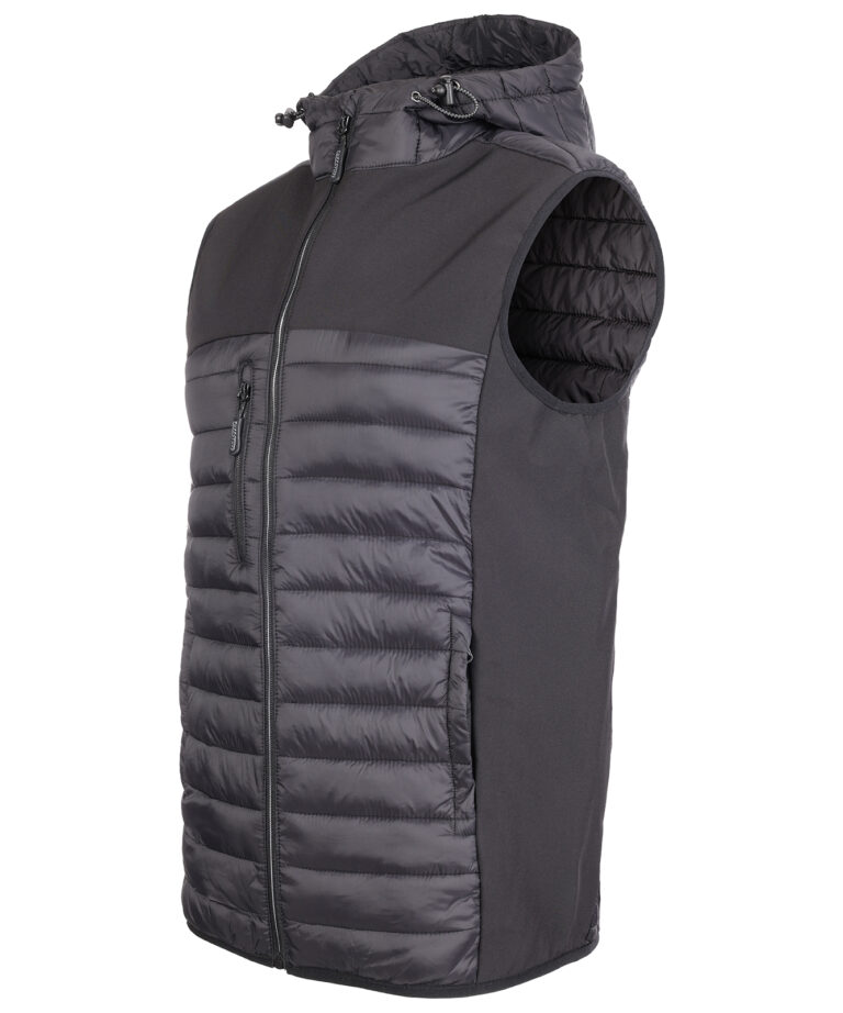 TUFFSTUFF HOWDEN HOODED BODYWARMER, Vivid Promotion Workwear