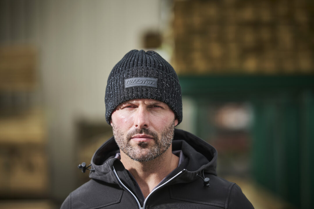 TUFFSTUFF LOGO KNIT BEANIE, Vivid Promotion Workwear