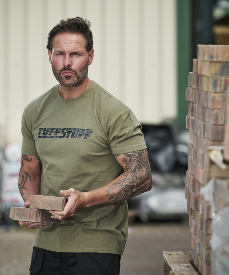 TUFFSTUFF LOGO T-SHIRT, Vivid Promotion Workwear