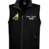 Gas Safe Plumber Fleece Jacket Embroidered Personalised, Vivid Promotion Workwear