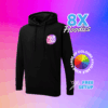 UNEEK Classic Full Zip Hooded Sweatshirt x 8 | Bulk Bundle, Vivid Promotion Workwear