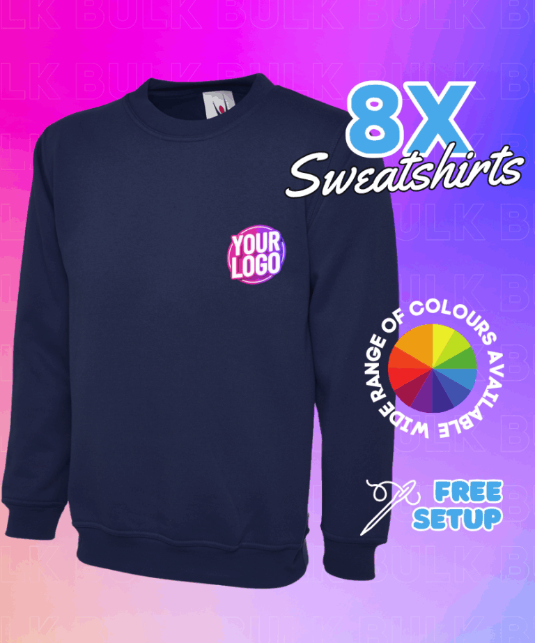 UNEEK Classic Sweatshirt x 8 | Bulk Bundle