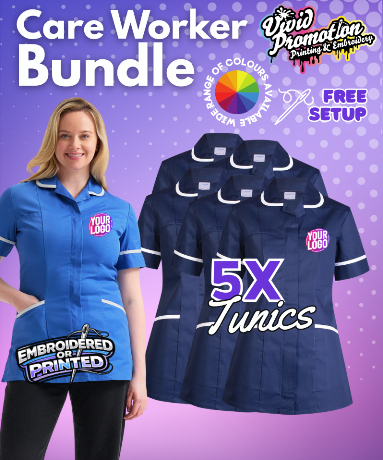 Care Worker Workwear Bundle Deal 5 Tunics