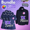 Care Worker Workwear Bundle Deal: 3x Uneek UC923 Tunic | 1 x UC604 Fleece, Vivid Promotion Workwear Care Worker Workwear Bundle Deal: 3x Uneek UC923 Tunic | 1 x UC604 Fleece, Vivid Promotion Workwear