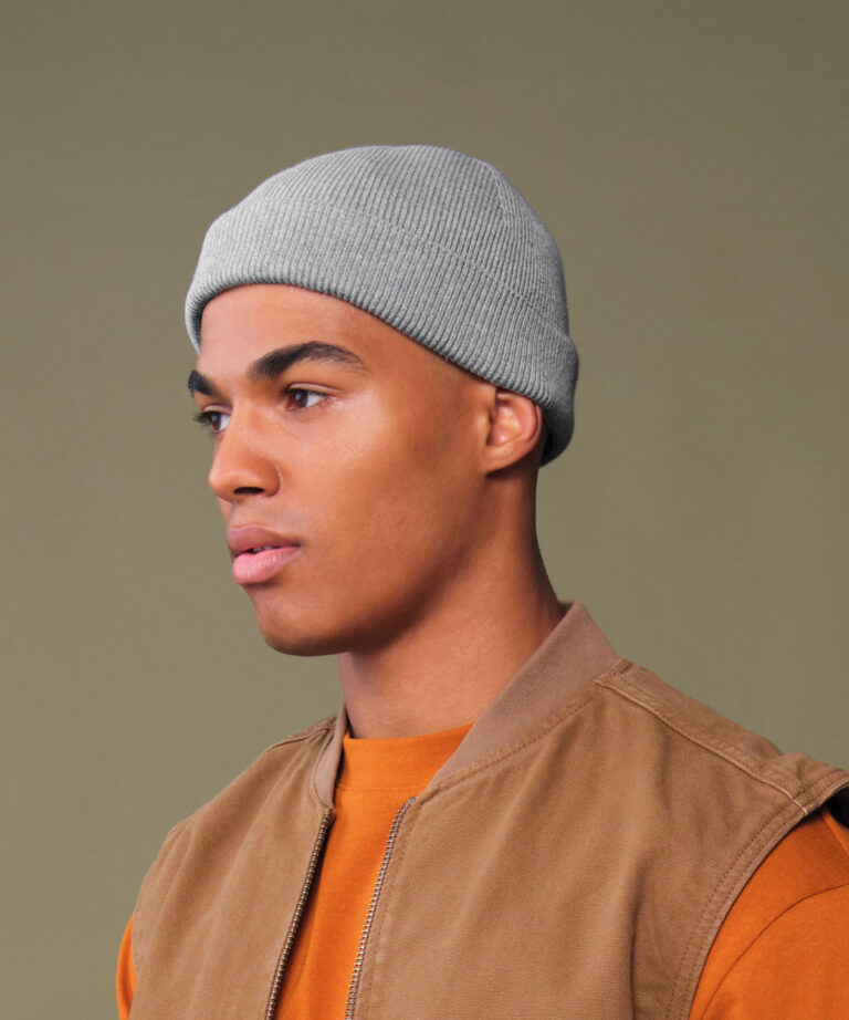Organic cotton fisherman beanie