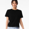 Women’s heavyweight washed cropped tee, Vivid Promotion Workwear