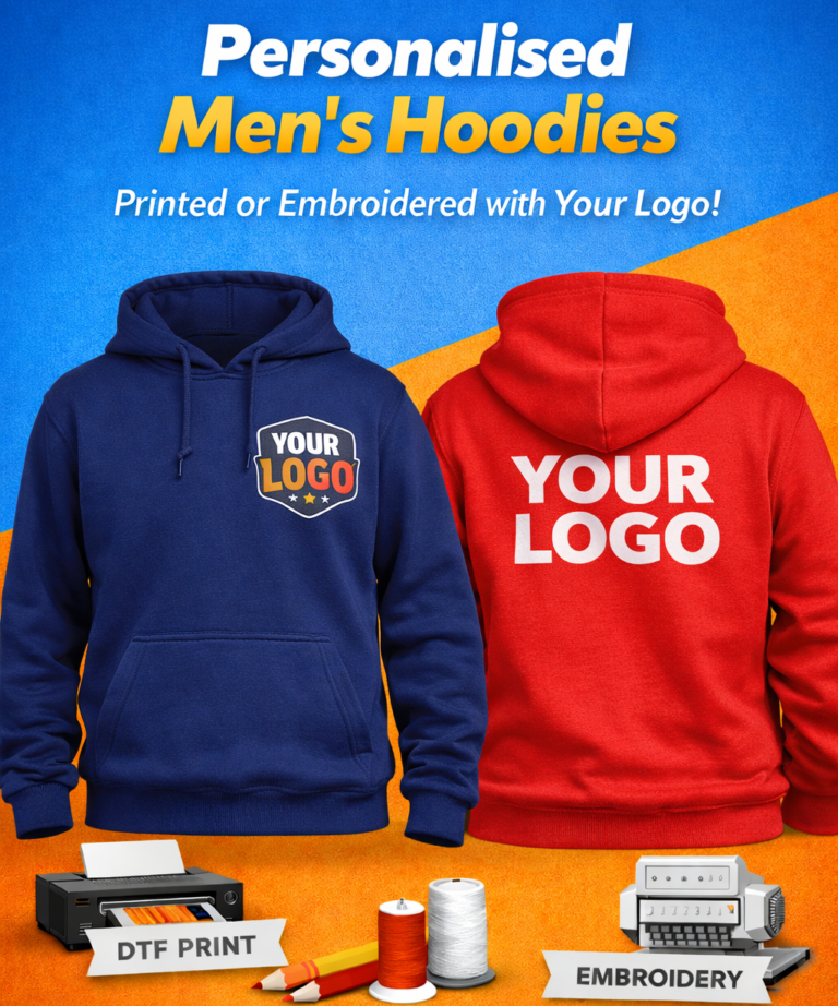 Personalised Mens Hoodies