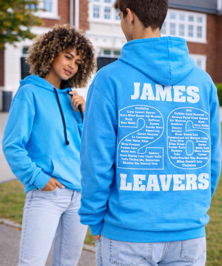 Varsity Edition School and College Leavers Hoodie Adult Sized - Design 1