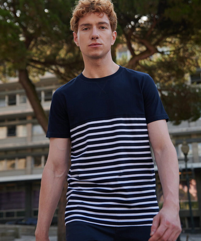 Short-sleeved Breton T