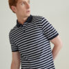 Striped Jersey polo shirt