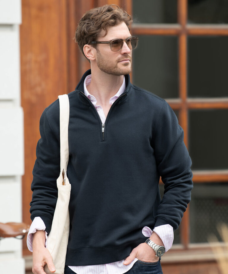 Glendale unisex 1/4-zip sweatshirt