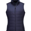 Women's professional insulated baffle gilet (S607)